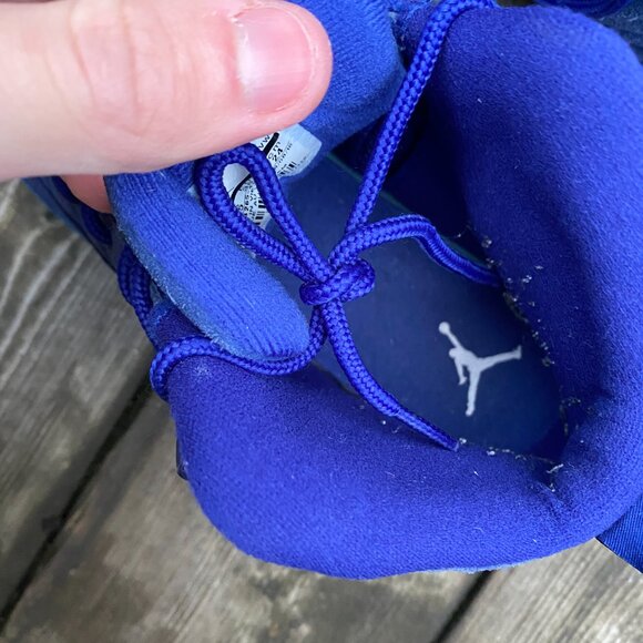2016 Air Jordan 12 Retro Deep Royal Blue Size 6 Blue - Picture 9 of 9